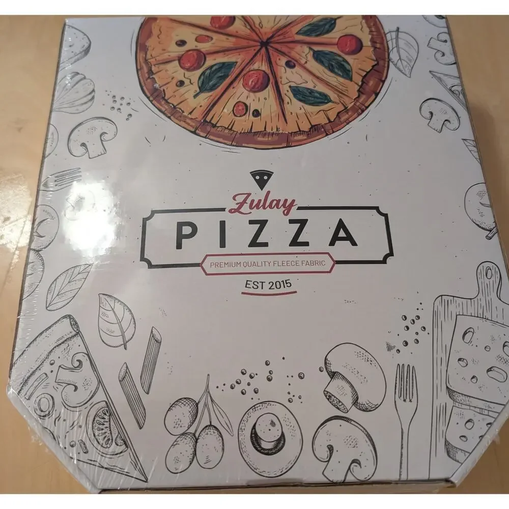 🦃New Zulay Kitchen 60 Inch Pepperoni Pizza Throw
